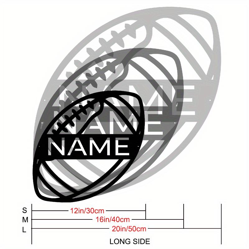 Unique Custom Metal Wall Art Football Team Name Sign Special Gift Fans 30cm
Unique Custom Metal Wall Art Football Team Name Sign Special Gift Fans 30cm