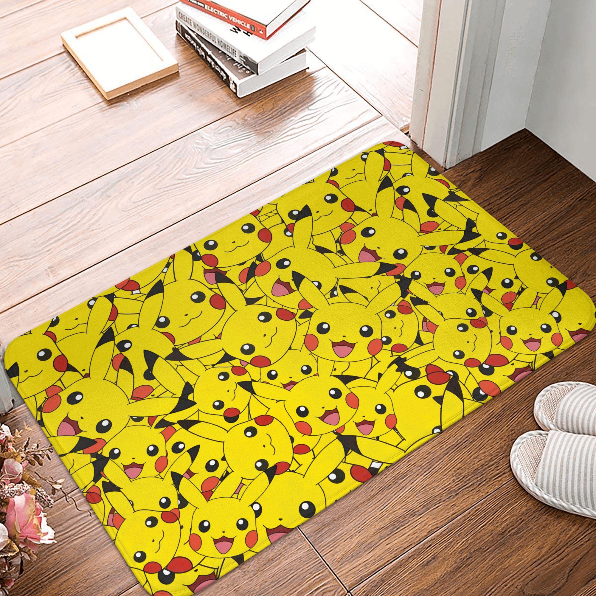 Anime Cartoon Pikachus Doormat Non-Slip Bathroom Kitchen Mat Toilet Door Floor Entrance Carpet Rug 40x60cm
Anime Cartoon Pikachus Doormat Non-Slip Bathroom Kitchen Mat Toilet Door Floor Entrance Carpet Rug 40x60cm