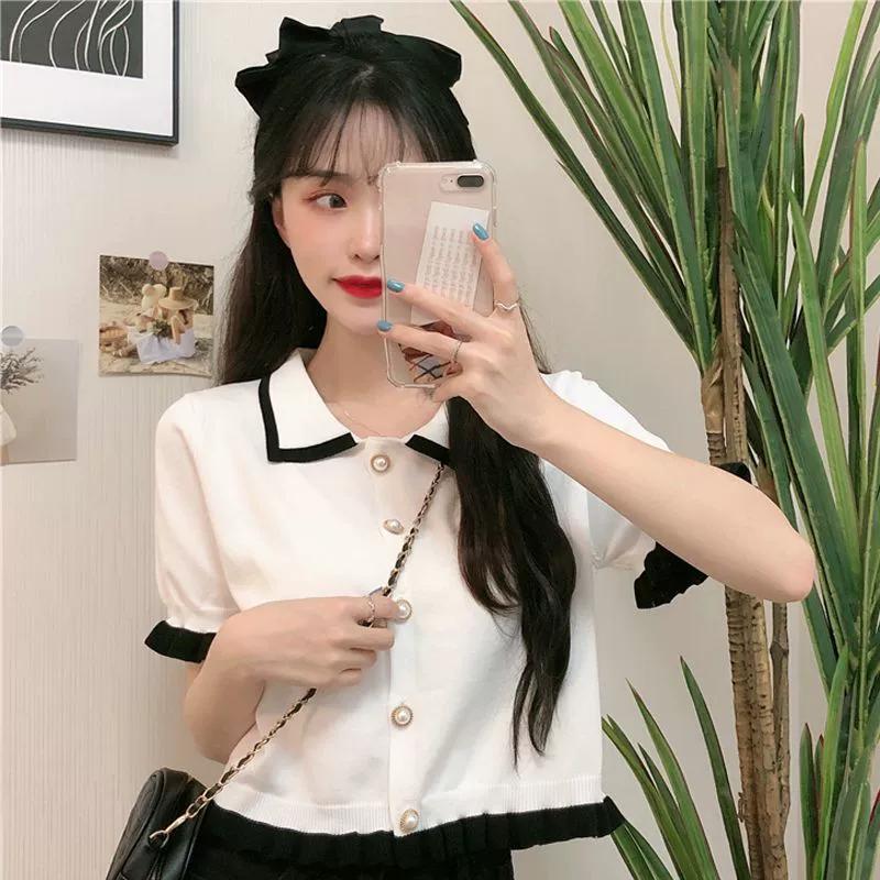 Women s Stylish Clothing Knitting Button Short Tops Tees Patchwork Striped Jacket Girls Y2k Clothing Korean Sweater Short Shirt One Size белый
Women s Stylish Clothing Knitting Button Short Tops Tees Patchwork Striped Jacket Girls Y2k Clothing Korean Sweater Short Shirt One Size белый