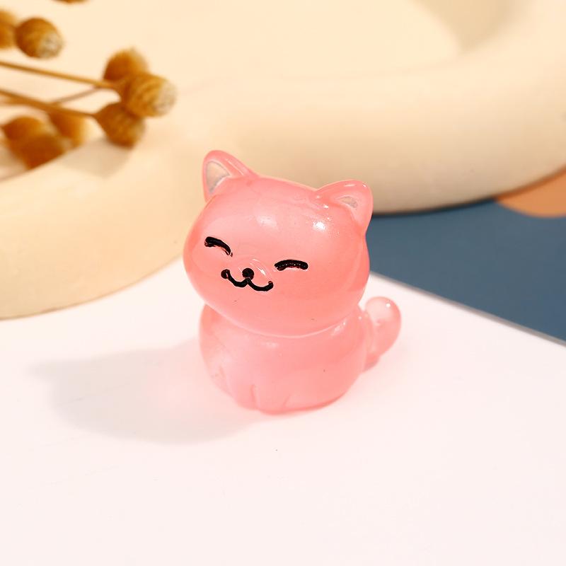 5PCS Lucky Smiling Face Cat Glow At Night Mini Accessories Luminous Cat Home Decor Bead Decoration Fashion Material Jewelry 20x23mm(5pcs)
5PCS Lucky Smiling Face Cat Glow At Night Mini Accessories Luminous Cat Home Decor Bead Decoration Fashion Material Jewelry 20x23mm(5pcs)