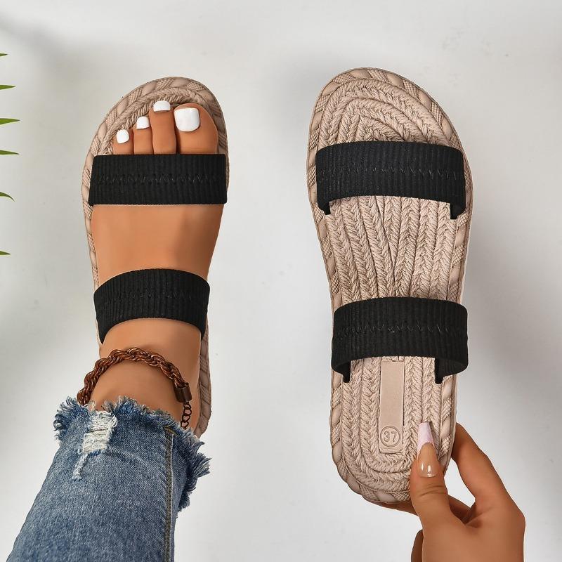 Summer new one-word solid color round head fashion women s platform sandals 36
Summer new one-word solid color round head fashion women s platform sandals 36