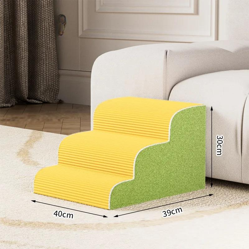 3/4/5 Puppy Stairs Foam Pet Secure Stairs Ramps Non-Slip Ladder Dogs Pets Protect Older Dogs Pet with Joint Pain Sofa Bed Ladde
3/4/5 Puppy Stairs Foam Pet Secure Stairs Ramps Non-Slip Ladder Dogs Pets Protect Older Dogs Pet with Joint Pain Sofa Bed Ladde
