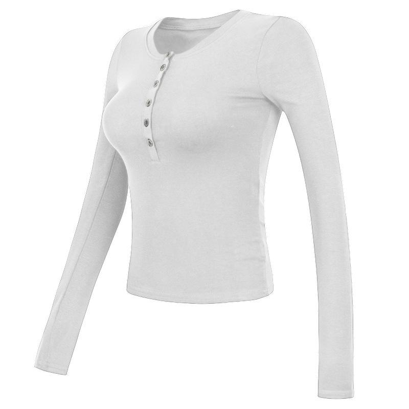 Женский топ-henley с длинным рукавом для йоги - Базовый слой для фитнеса на пуговицах Large
Женский топ-henley с длинным рукавом для йоги - Базовый слой для фитнеса на пуговицах Large