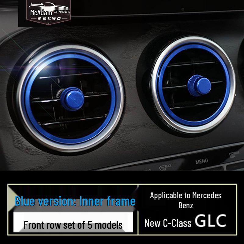 Mercedes-Benz Interior Vent Decoration Ring for C-Class, E-Class, GLC, GLA, CLA, A-Class, GLK
Mercedes-Benz Interior Vent Decoration Ring for C-Class, E-Class, GLC, GLA, CLA, A-Class, GLK
