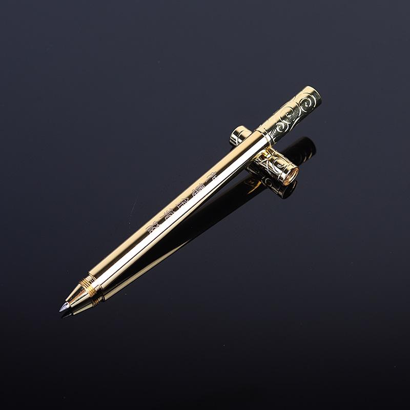 Golden Cudgel Brass Signature Pen - Magnetic, Baked Paint Finish, Ideal for Gifting, Business Promotions, or Student Use
Golden Cudgel Brass Signature Pen - Magnetic, Baked Paint Finish, Ideal for Gifting, Business Promotions, or Student Use