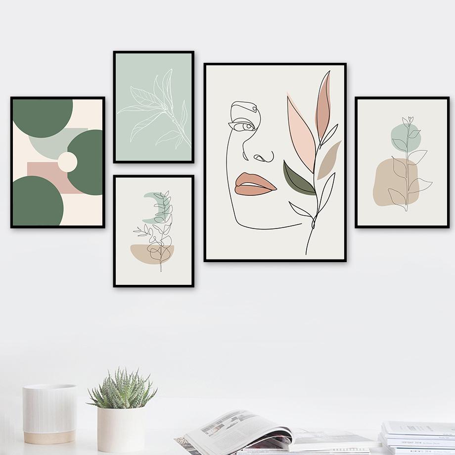 Abstract Girl Face Curve Geometric Shape Leaf Cactus Wall Art Painting Posters and Prints Wall Picture Living Room
Abstract Girl Face Curve Geometric Shape Leaf Cactus Wall Art Painting Posters and Prints Wall Picture Living Room