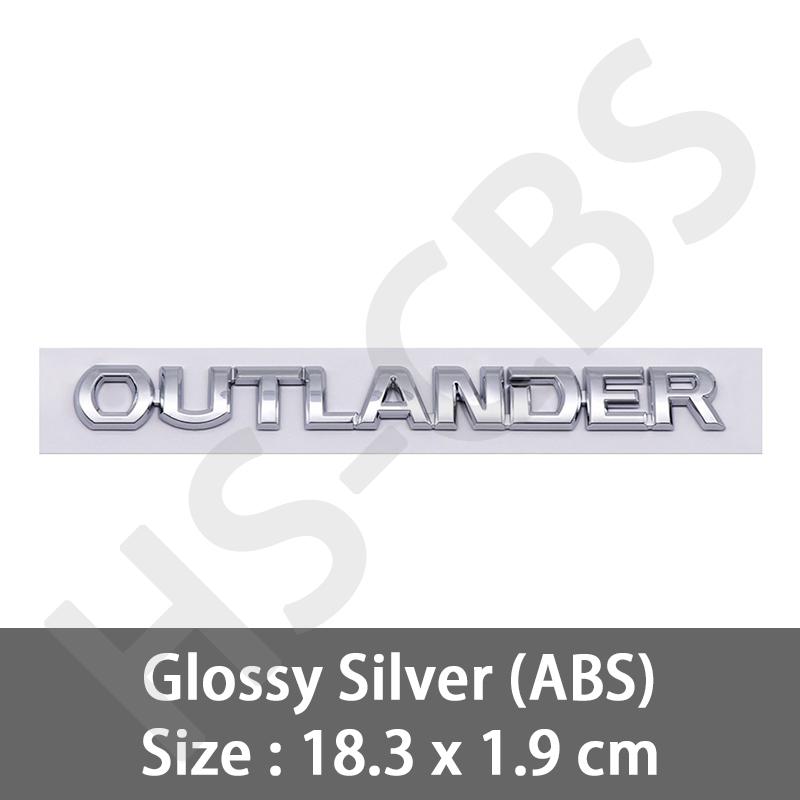 Car 3D ABS OUTLANDER Letters Logo Decals Sticker For Mitsubishi Car Styling Rear Trunk Alphabet Emblem Badge Tailgate Stickers
Car 3D ABS OUTLANDER Letters Logo Decals Sticker For Mitsubishi Car Styling Rear Trunk Alphabet Emblem Badge Tailgate Stickers