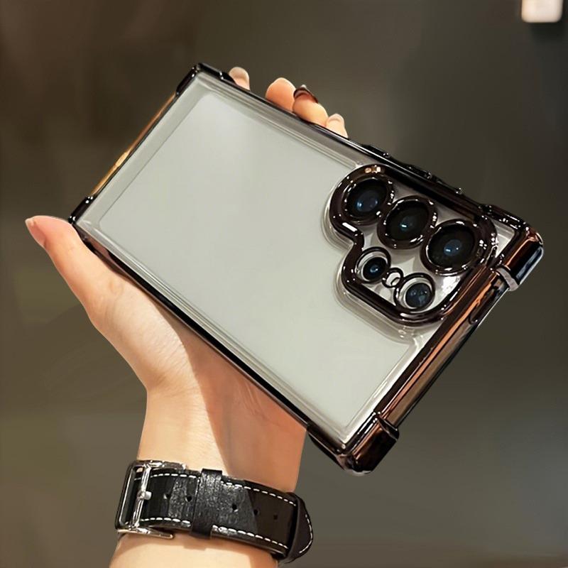 Transparent Phone Case For Samsung Galaxy S26 S25 S24 Ultra Plus S26Ultra Cases Plating Shockproof Bumper Clear Cover For Samsung S24 Plus
Transparent Phone Case For Samsung Galaxy S26 S25 S24 Ultra Plus S26Ultra Cases Plating Shockproof Bumper Clear Cover For Samsung S24 Plus