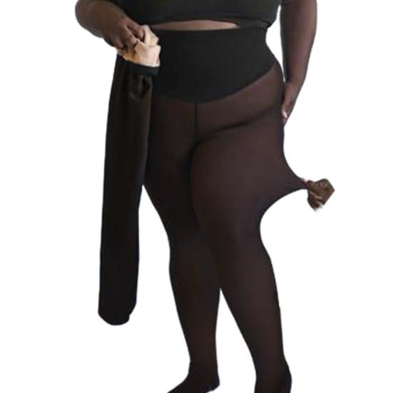 Women Fleece Lined Leggings One-Seam Warm Fake Sheer Tights Tummy Control Thermal Leggings for Dating Party Work S
Women Fleece Lined Leggings One-Seam Warm Fake Sheer Tights Tummy Control Thermal Leggings for Dating Party Work S