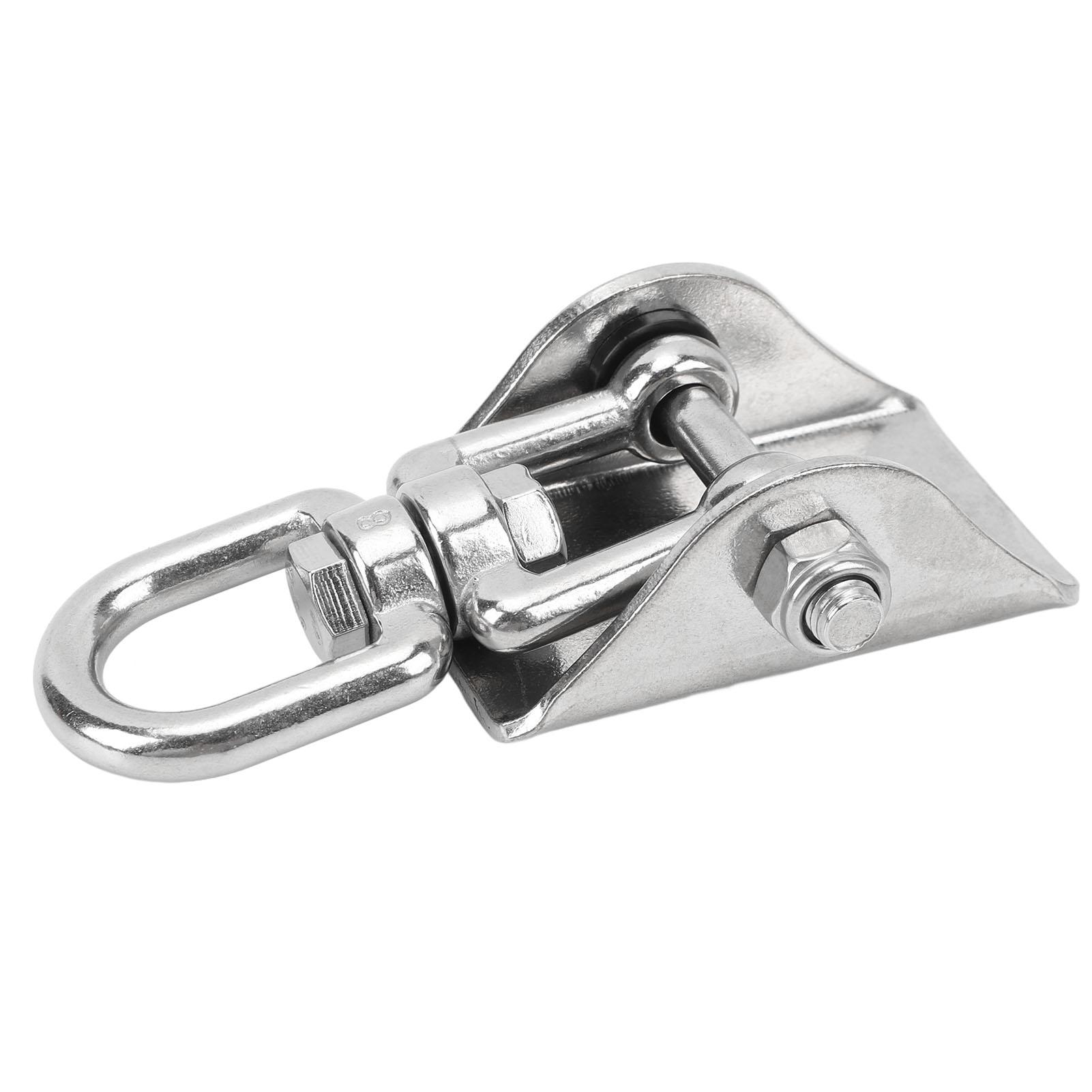 Heavy Duty 360 Degree Swivel Swing Hanger Stainless Steel Swing Hook For Playground Gym Rope Boxing Bag Hammock Chair 1000 Lb Capacity
Heavy Duty 360 Degree Swivel Swing Hanger Stainless Steel Swing Hook For Playground Gym Rope Boxing Bag Hammock Chair 1000 Lb Capacity