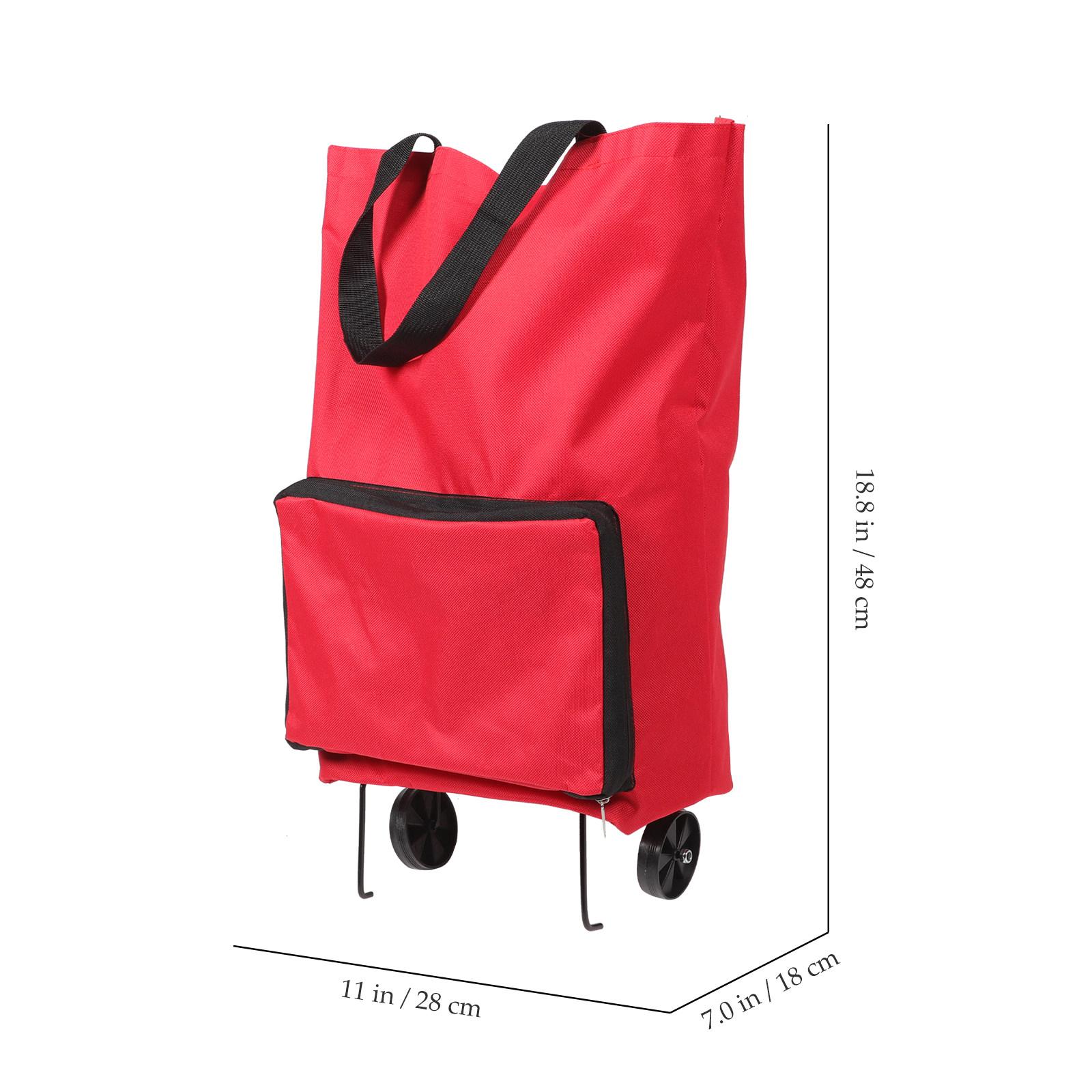 Collapsible Foldable Trolley Bag Multipurpose Lightweight Shopping Cart Large Capacity Storage Grocery Tote Shopping Bag on червоний
Collapsible Foldable Trolley Bag Multipurpose Lightweight Shopping Cart Large Capacity Storage Grocery Tote Shopping Bag on червоний