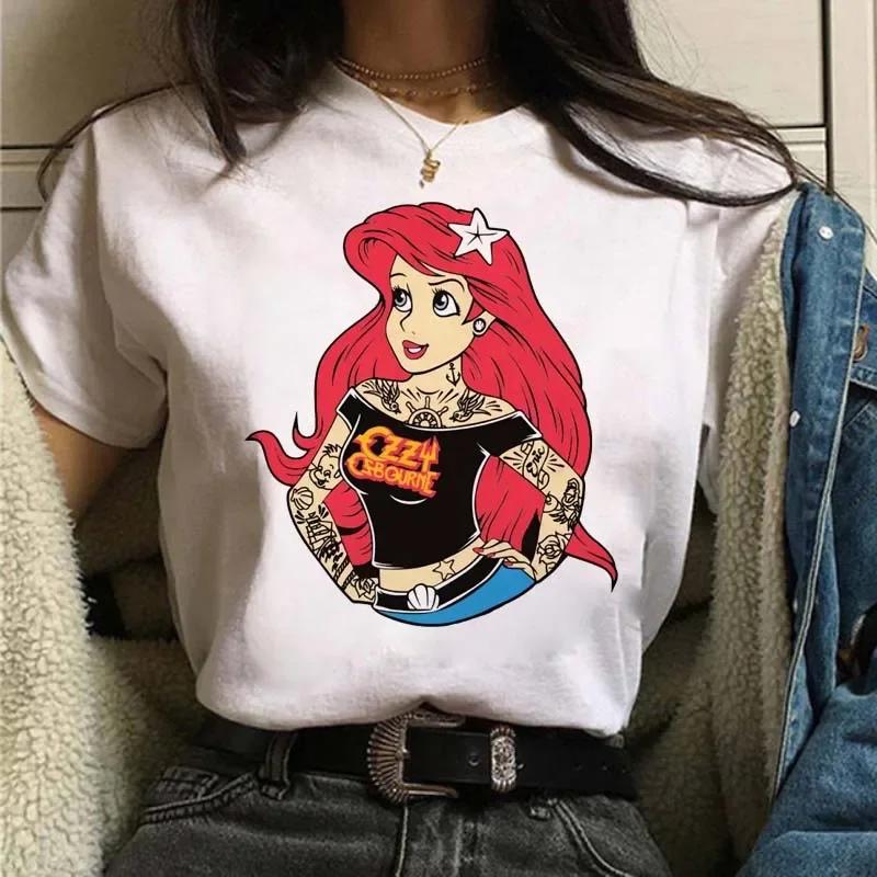 2026 New Punk Princess Mermaid Ariel Kawaii Print Womens TShirt Easy Fashion Plus Size Short Sleeve S
2026 New Punk Princess Mermaid Ariel Kawaii Print Womens TShirt Easy Fashion Plus Size Short Sleeve S