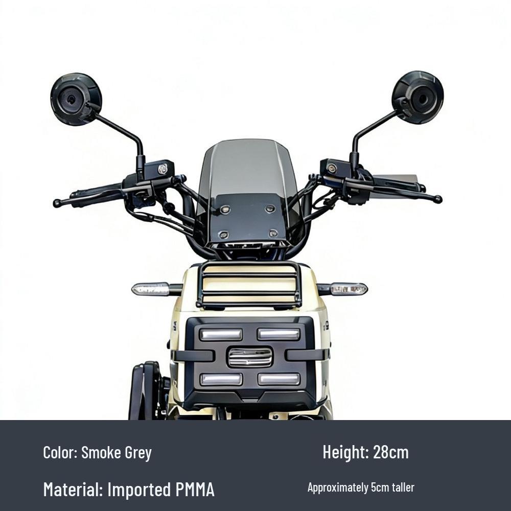 Honda Square X125 Extended Front Windshield - Modified Square Box Style
Honda Square X125 Extended Front Windshield - Modified Square Box Style