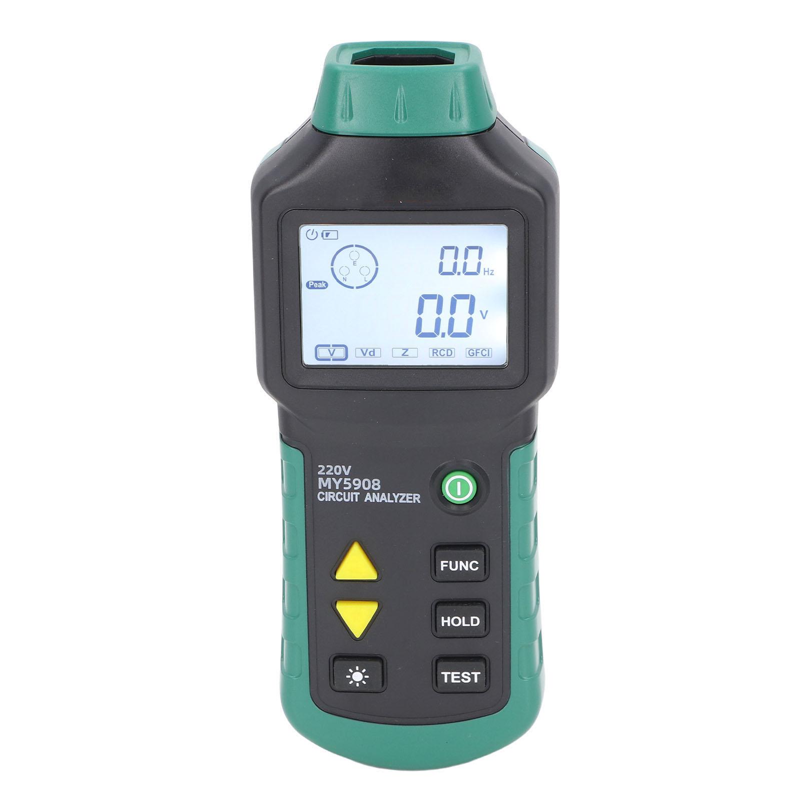 Аналізатор ланцюга Тестер TRMS Метр Електричний Локатор пошкоджень проводки розподілу низької напруги AC
Аналізатор ланцюга Тестер TRMS Метр Електричний Локатор пошкоджень проводки розподілу низької напруги AC