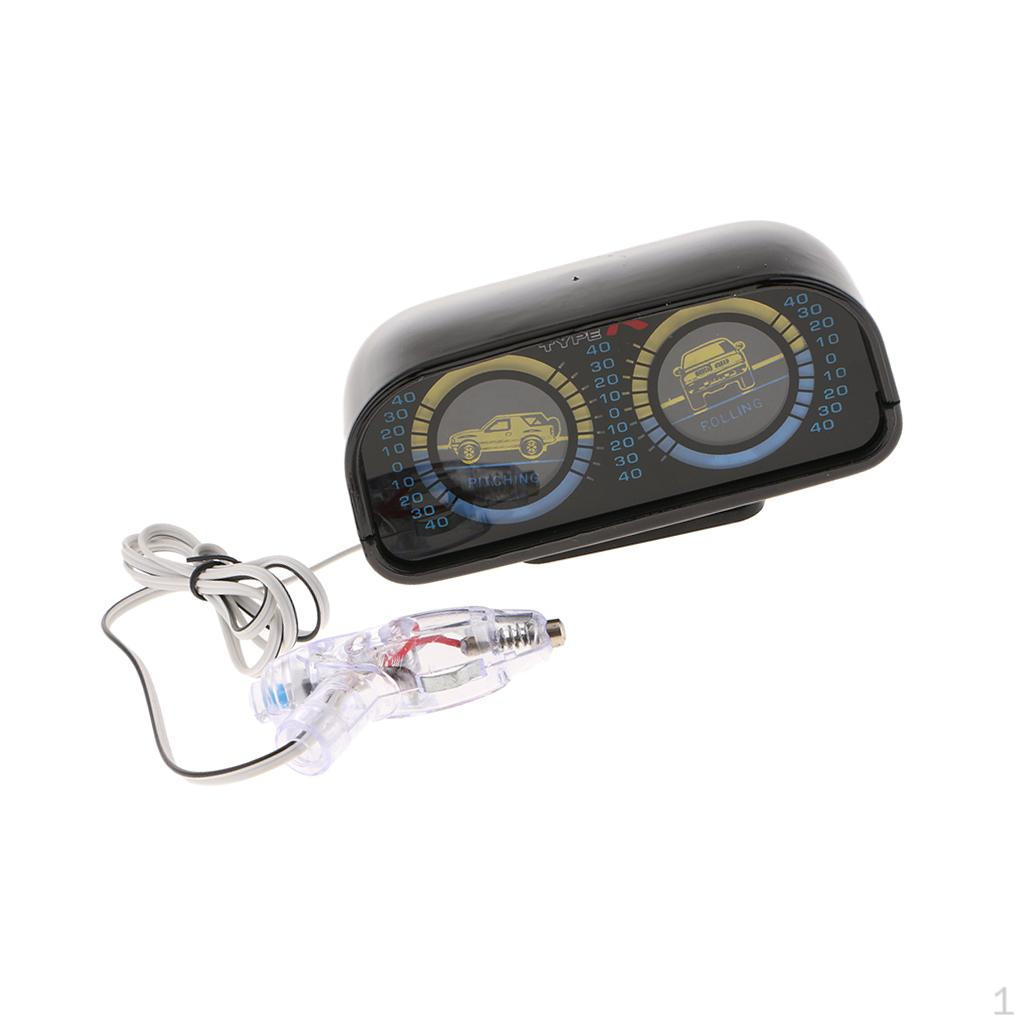 Черный универсальный графический клинометр тангажа и крена ( )
Черный универсальный графический клинометр тангажа и крена ( )