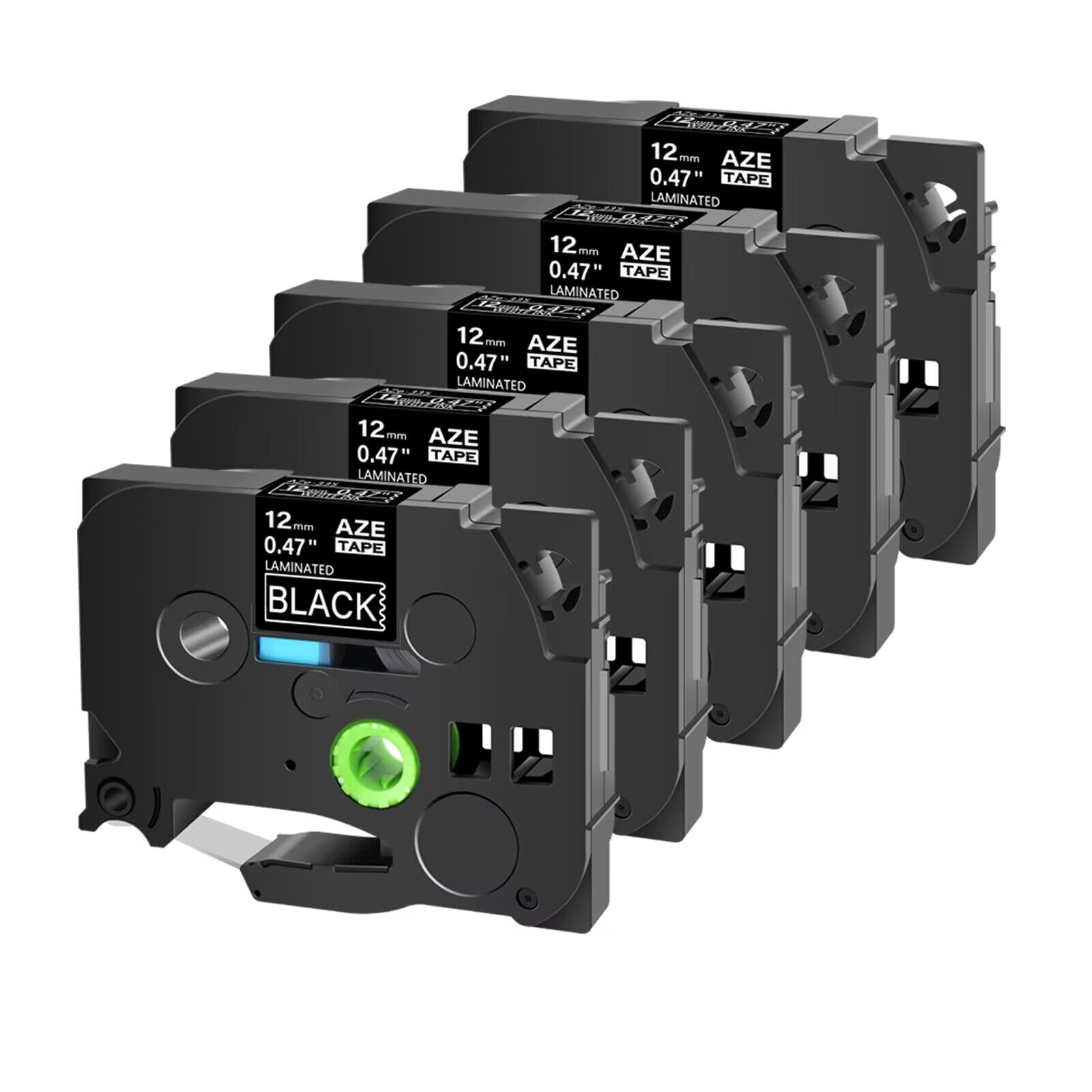 5/10PK Compatible for Brother TZe-335 TZ-325 TZe345 White on Black 12mm Label Tape for P-Touch Label Maker PT-D200 PT-D200G D210 (as the picture,6mm)
5/10PK Compatible for Brother TZe-335 TZ-325 TZe345 White on Black 12mm Label Tape for P-Touch Label Maker PT-D200 PT-D200G D210 (as the picture,6mm)