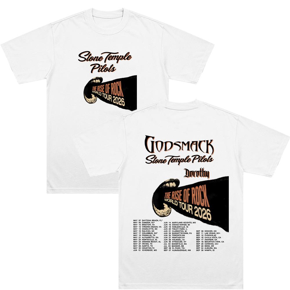 Stone Temple Pilots The Rise of Rock World Tour 2026 T Shirt Rock Music Merch Tees High Street Pure Cotton Top Unisex Streetwear XS белый
Stone Temple Pilots The Rise of Rock World Tour 2026 T Shirt Rock Music Merch Tees High Street Pure Cotton Top Unisex Streetwear XS белый