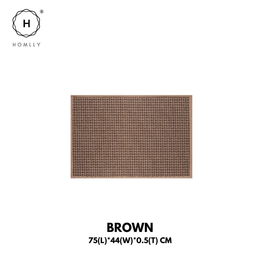 HOMLLY Нескользящий Впитывающий Моющийся Коврик-дорожка для Кухни, Коврик для Двери, Ковер Brown 44*75cm
HOMLLY Нескользящий Впитывающий Моющийся Коврик-дорожка для Кухни, Коврик для Двери, Ковер Brown 44*75cm