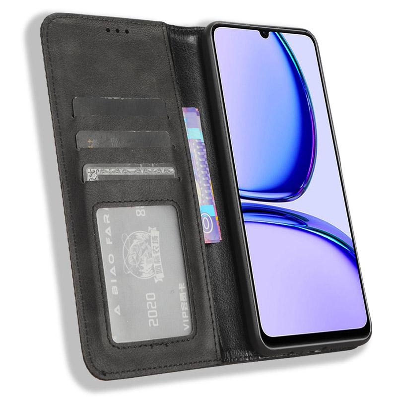 For Realme C53 (Global)/C53 (India)/C51/Note 50 4G/Narzo N53 4G PU Leather Retro Phone Case Shockproof Stand Wallet Cover Red
For Realme C53 (Global)/C53 (India)/C51/Note 50 4G/Narzo N53 4G PU Leather Retro Phone Case Shockproof Stand Wallet Cover Red