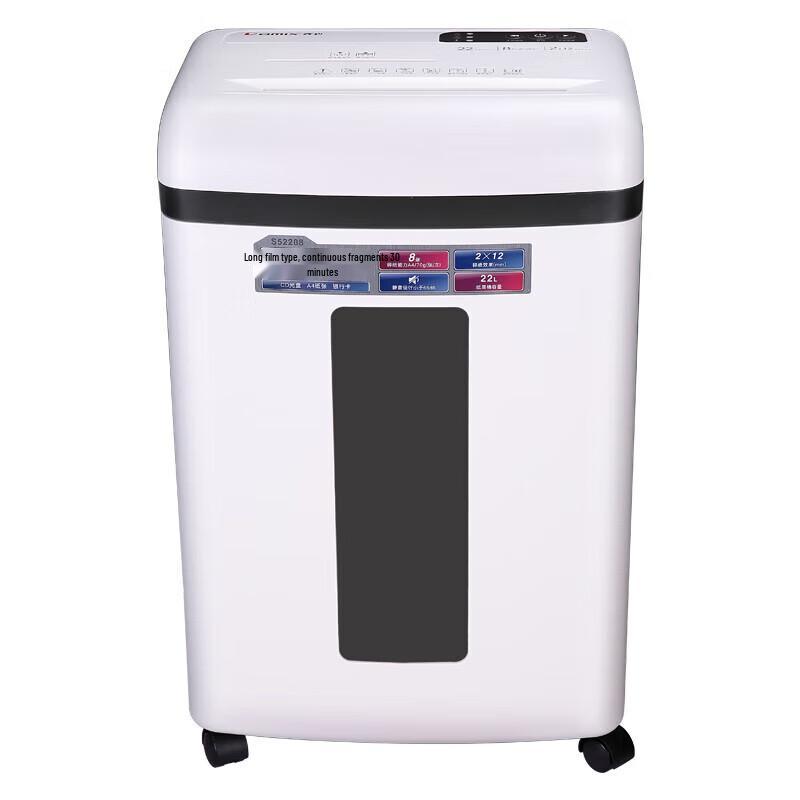 Comix S52208 Classic Series Commercial Paper Shredder
Comix S52208 Classic Series Commercial Paper Shredder