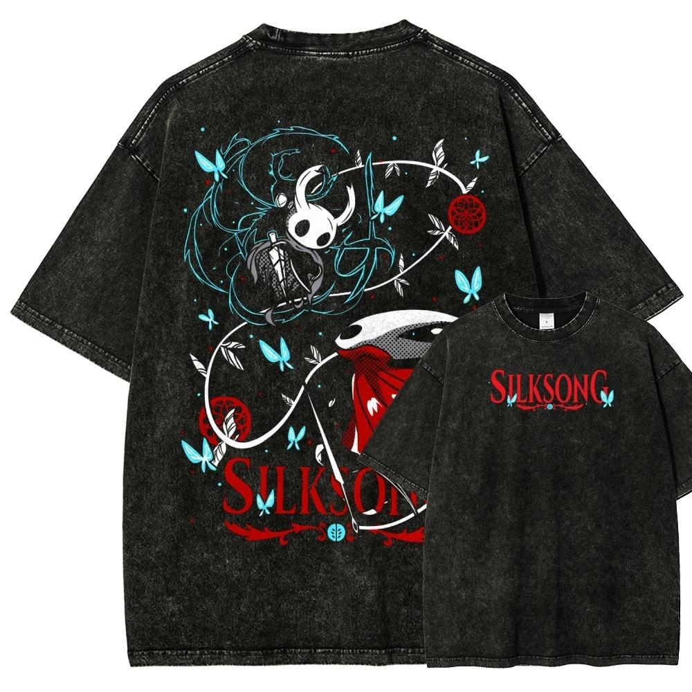 New Game Hollow Knight Vintage Washed Peripherals Tshirts Graphic Print Tee Street Loose Casual Washed Vintage Loose hot product 2XL
New Game Hollow Knight Vintage Washed Peripherals Tshirts Graphic Print Tee Street Loose Casual Washed Vintage Loose hot product 2XL