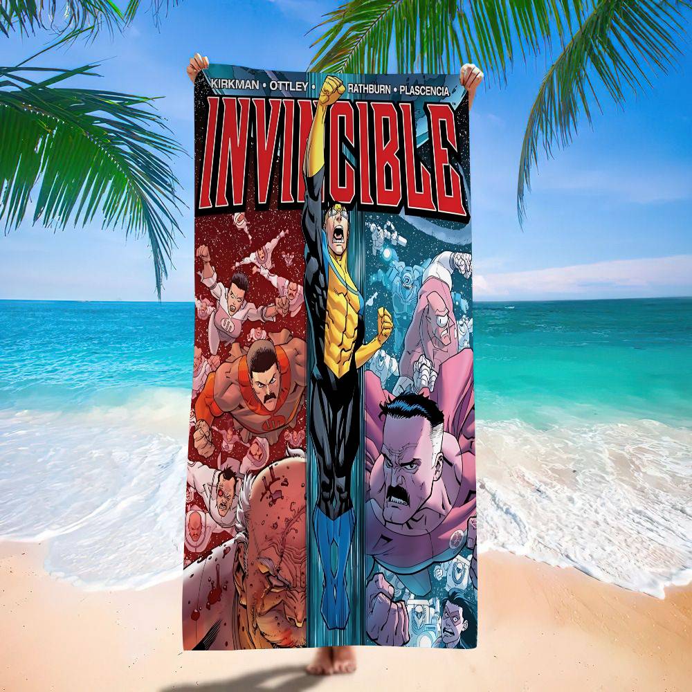 Superhero Invincible Movie Microfiber Beach Towel Absorbent Quick Dry Soft Yoga Swimming Resort Mountain Climbing Towel W40*H60(CM)
Superhero Invincible Movie Microfiber Beach Towel Absorbent Quick Dry Soft Yoga Swimming Resort Mountain Climbing Towel W40*H60(CM)