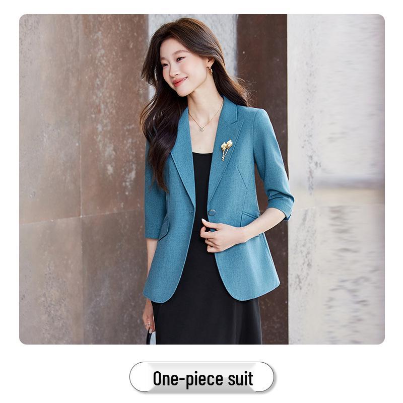 Women s Green Suit Jacket & Skirt Set - Summer 2026 Professional Casual Seven-Sleeve Versatile Top with Camisole XL
Women s Green Suit Jacket & Skirt Set - Summer 2026 Professional Casual Seven-Sleeve Versatile Top with Camisole XL