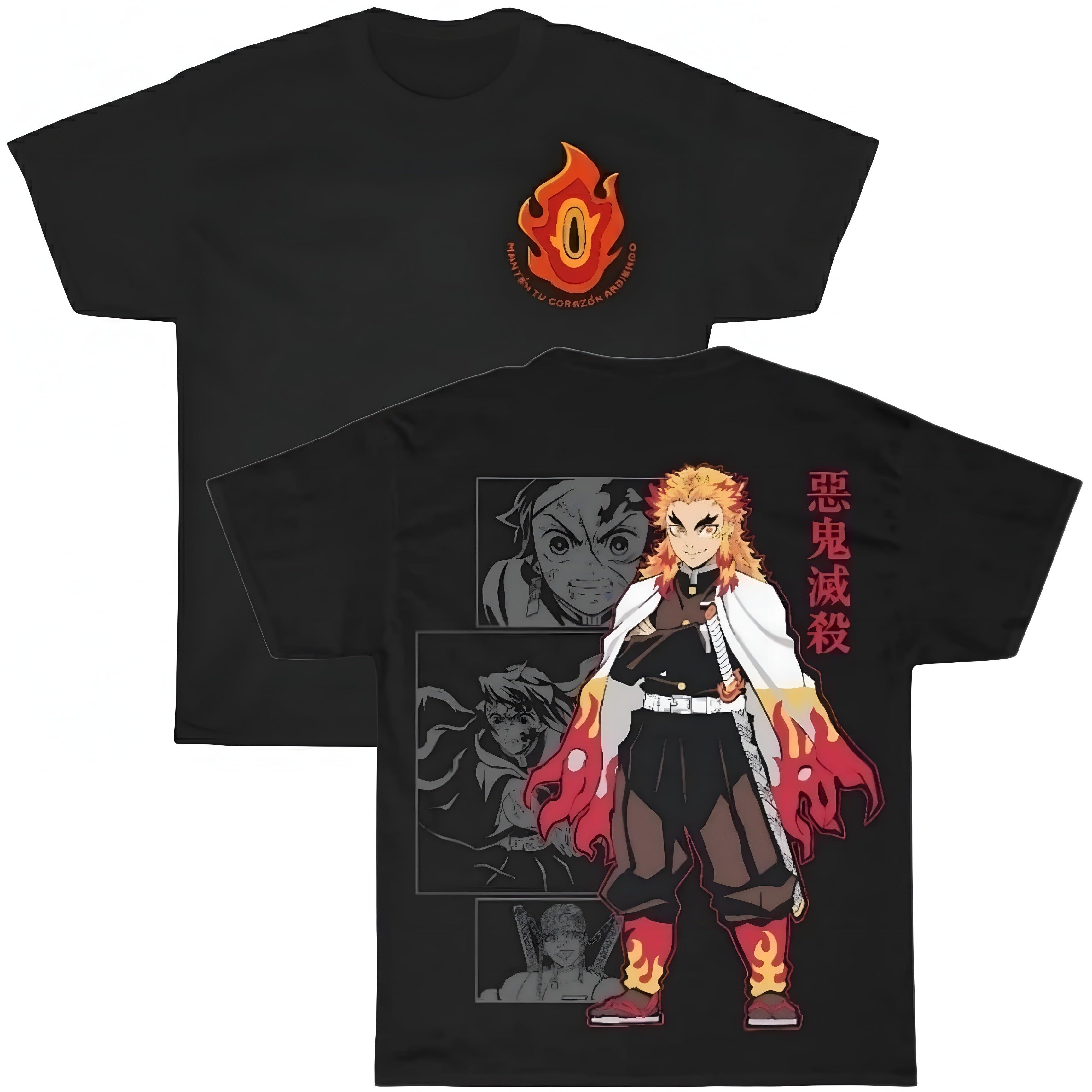 Demon Slayer Kyojuro Rengoku Flame Hashira Anime Graphic T Shirt Kimetsu No Yaiba Manga Streetwear Cotton Oversized Tee 5XL різнокольоровий
Demon Slayer Kyojuro Rengoku Flame Hashira Anime Graphic T Shirt Kimetsu No Yaiba Manga Streetwear Cotton Oversized Tee 5XL різнокольоровий