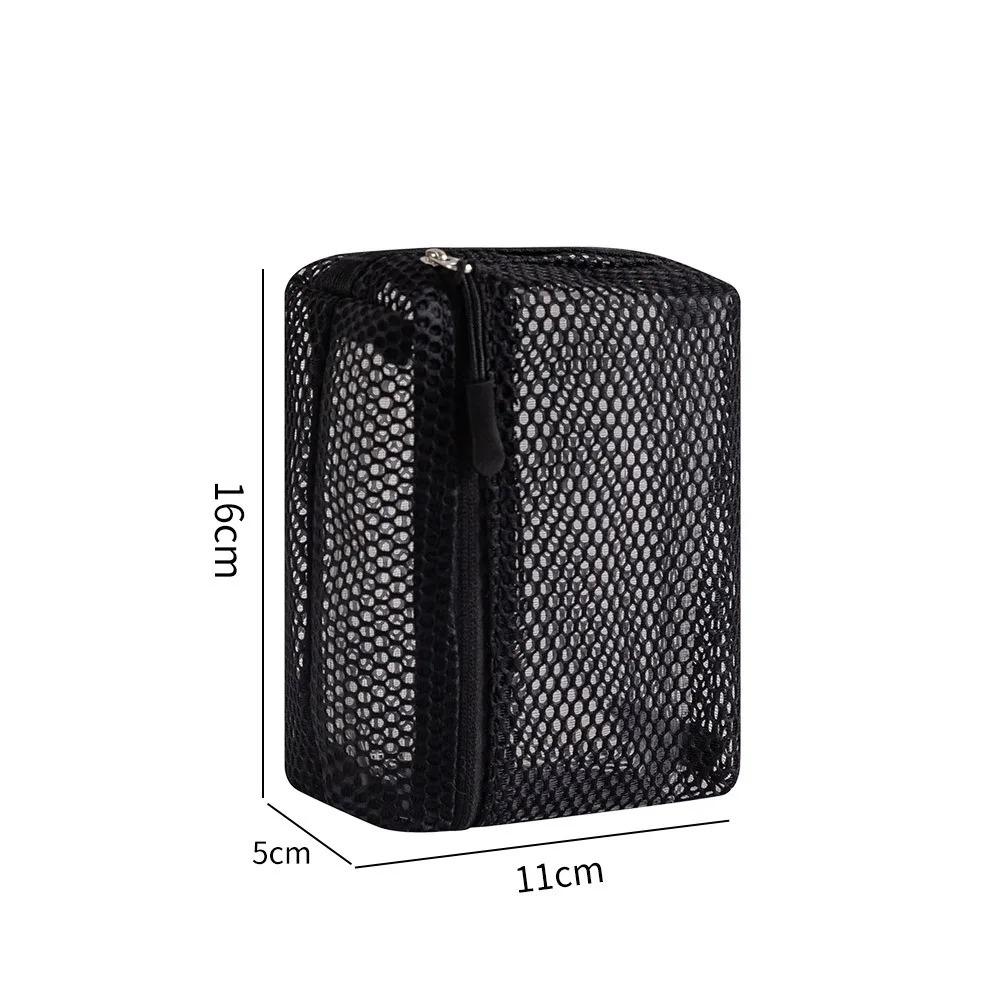1PC Casual Nylon Storage Pouch With Zipper Mesh Mesh Pouch Multipurpose Hand-held Cosmetic Bag Women
1PC Casual Nylon Storage Pouch With Zipper Mesh Mesh Pouch Multipurpose Hand-held Cosmetic Bag Women