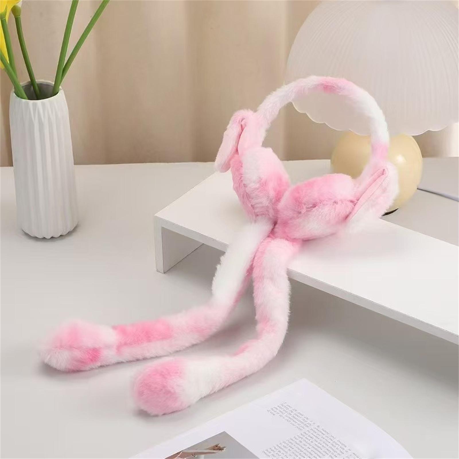 Cute Earmuffs With Moving Ears, Made Of Super Soft Plush Material. A Warm Winter Accessory Suitable For Children And Teenagers One Size
Cute Earmuffs With Moving Ears, Made Of Super Soft Plush Material. A Warm Winter Accessory Suitable For Children And Teenagers One Size