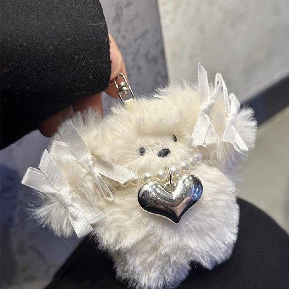 Pearl Puppy Plush Keyring Bow Knot Cartoon Dog Keychain Lovely Puppy Plush Pendant Plush Toys
Pearl Puppy Plush Keyring Bow Knot Cartoon Dog Keychain Lovely Puppy Plush Pendant Plush Toys