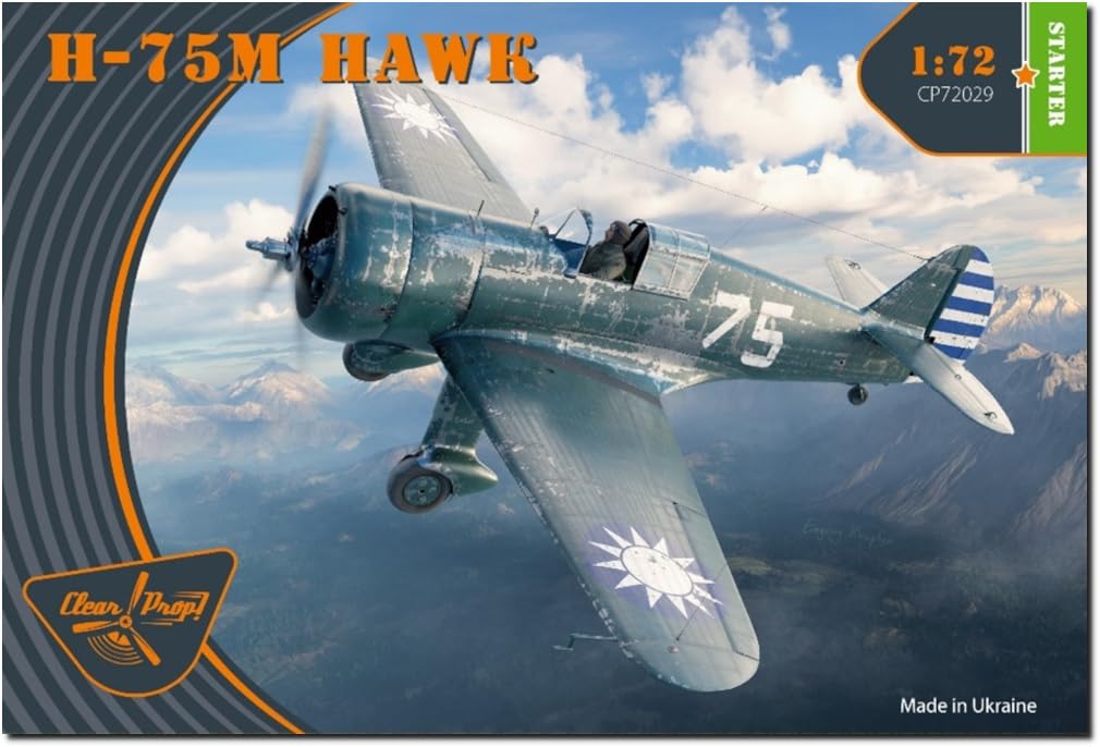 Clear Prop Republic of Curtiss Hawk Plastic Model CPU72029 1/72 China/Argentina H-75M (Airplane)
Clear Prop Republic of Curtiss Hawk Plastic Model CPU72029 1/72 China/Argentina H-75M (Airplane)