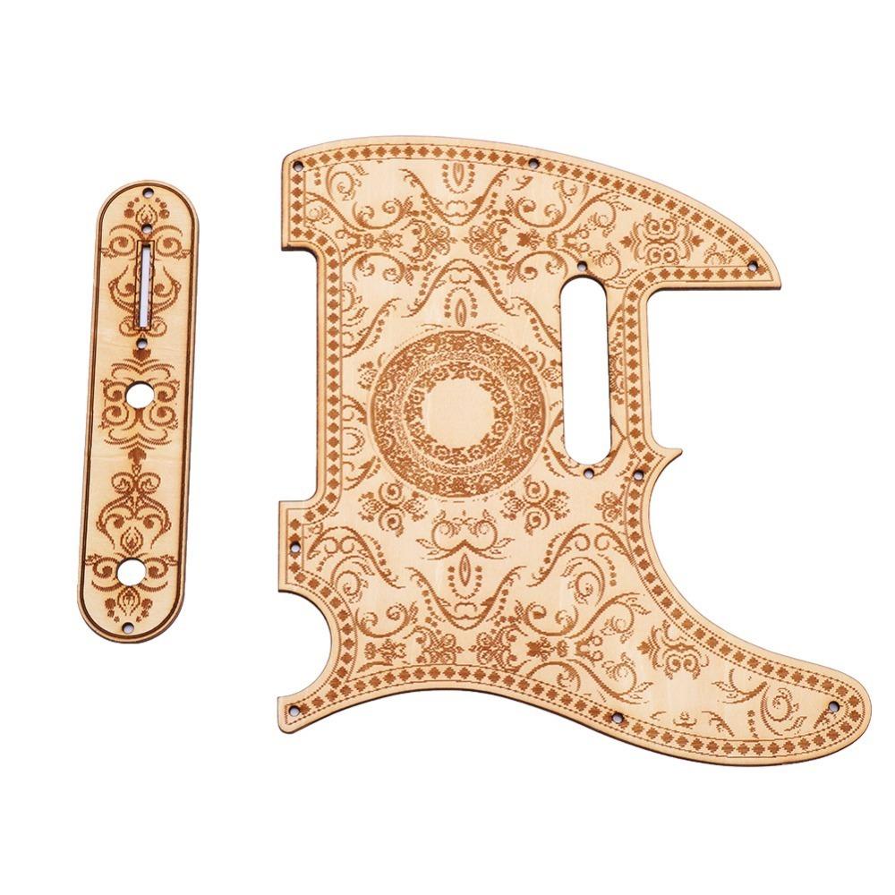 Replacement Parts Wood Pickguard Set Wooden Color Guitar Protector Musical Instrument Accessories
Replacement Parts Wood Pickguard Set Wooden Color Guitar Protector Musical Instrument Accessories