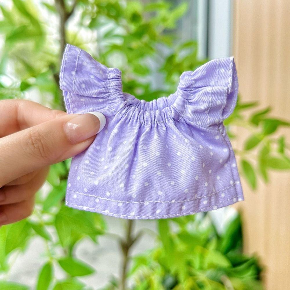 Casual Wears Cotton Doll Tops Multistyles Doll Clothes Accessories for 10cm Cotton Dolls 3
Casual Wears Cotton Doll Tops Multistyles Doll Clothes Accessories for 10cm Cotton Dolls 3