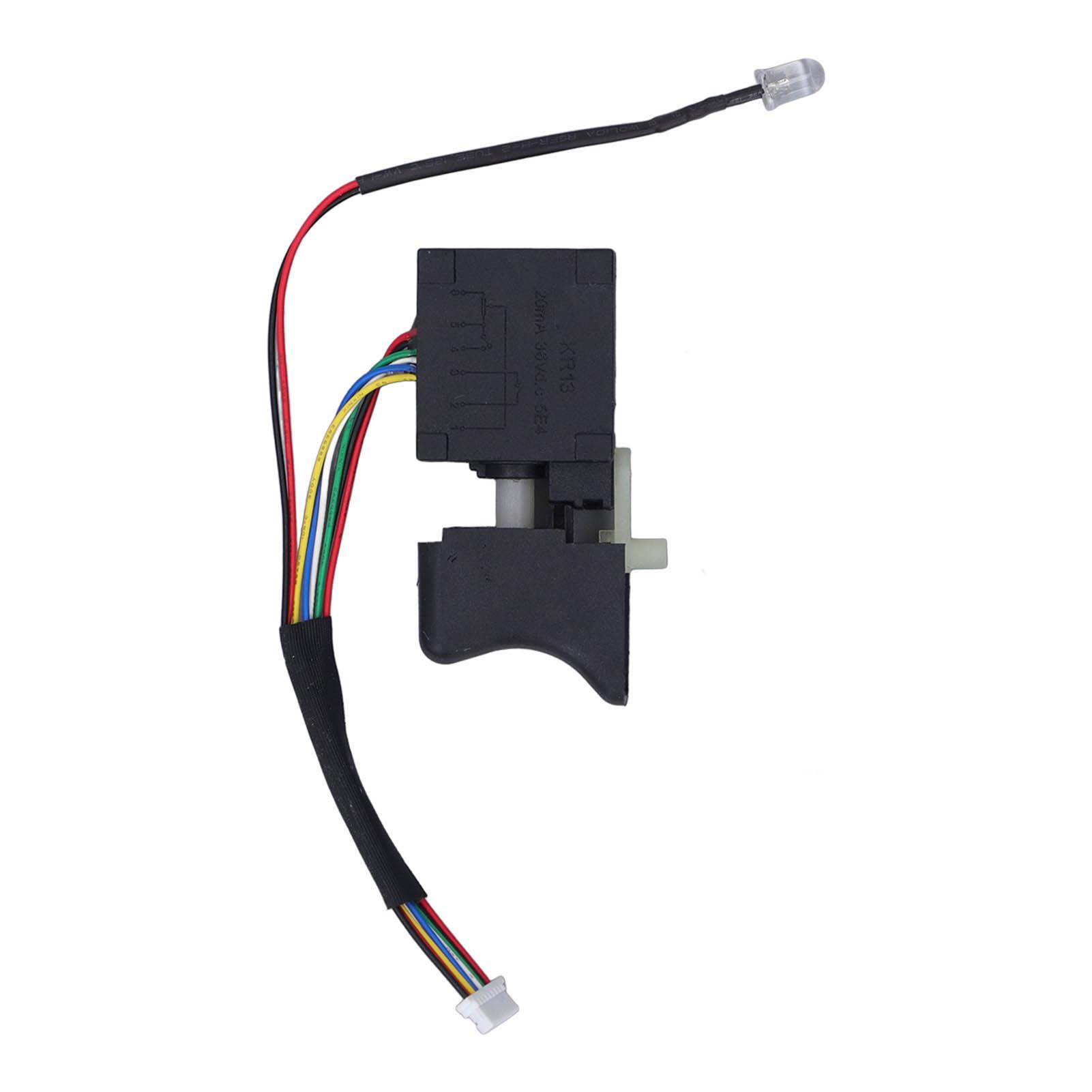 Cordless Electric Hand Drill Trigger Switch 8 Pin Brushless Reversible Electric Wrench Drive Switch
Cordless Electric Hand Drill Trigger Switch 8 Pin Brushless Reversible Electric Wrench Drive Switch