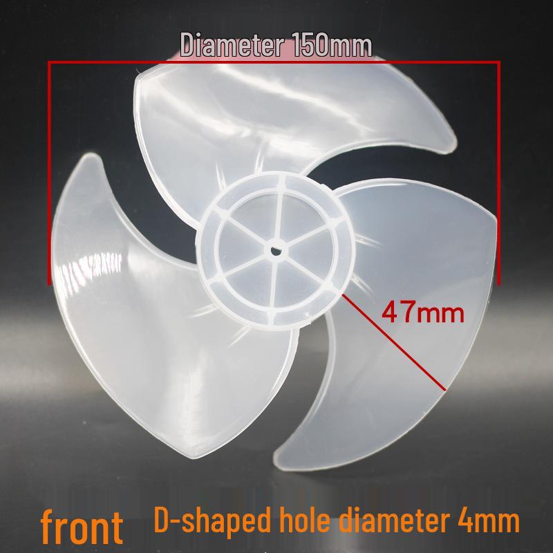 Universal Silent Turbo Floor Fan Blades - 150/170/180mm, Three Blades
Universal Silent Turbo Floor Fan Blades - 150/170/180mm, Three Blades