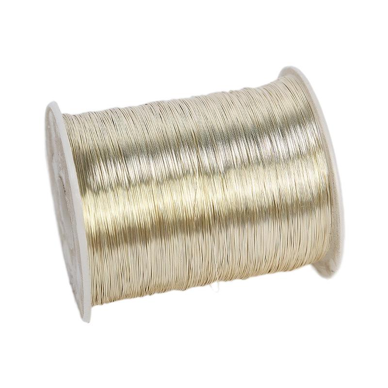 Large roll color-retaining copper wire, headgear hairpin, jewelry winding setting wire color-retaining copper wire DIY jewelry accessories 1.0mm thick 1kg срібний
Large roll color-retaining copper wire, headgear hairpin, jewelry winding setting wire color-retaining copper wire DIY jewelry accessories 1.0mm thick 1kg срібний