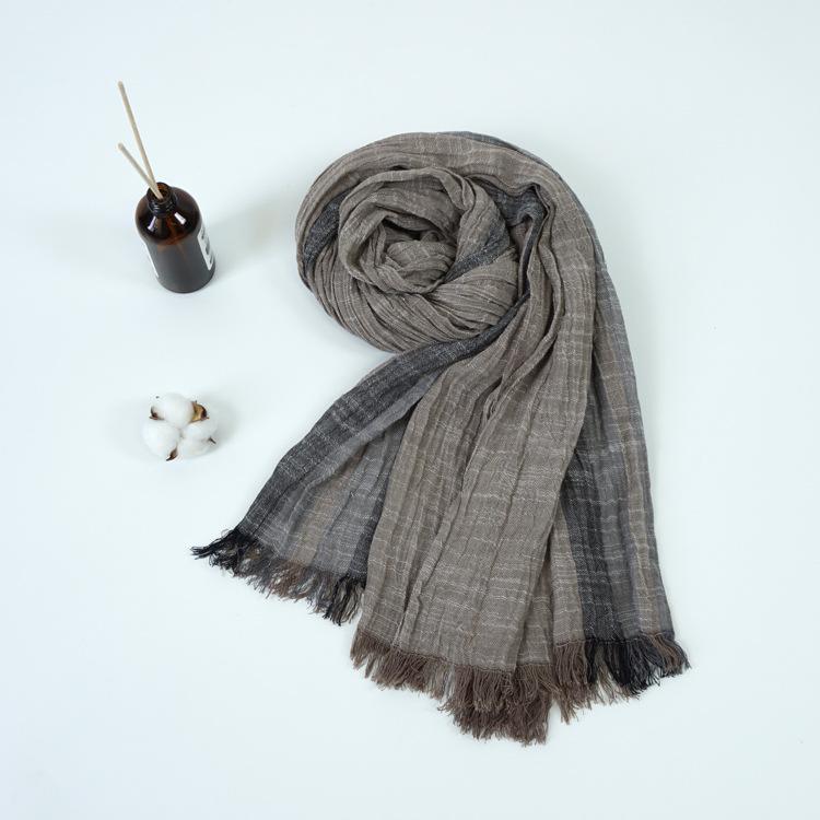 2025 Spring Autumn Cotton Linen Vintage Scarf Men Women Japanese style Yarn-dye Striped Neck Scarf Shawl One Size хаки
2025 Spring Autumn Cotton Linen Vintage Scarf Men Women Japanese style Yarn-dye Striped Neck Scarf Shawl One Size хаки