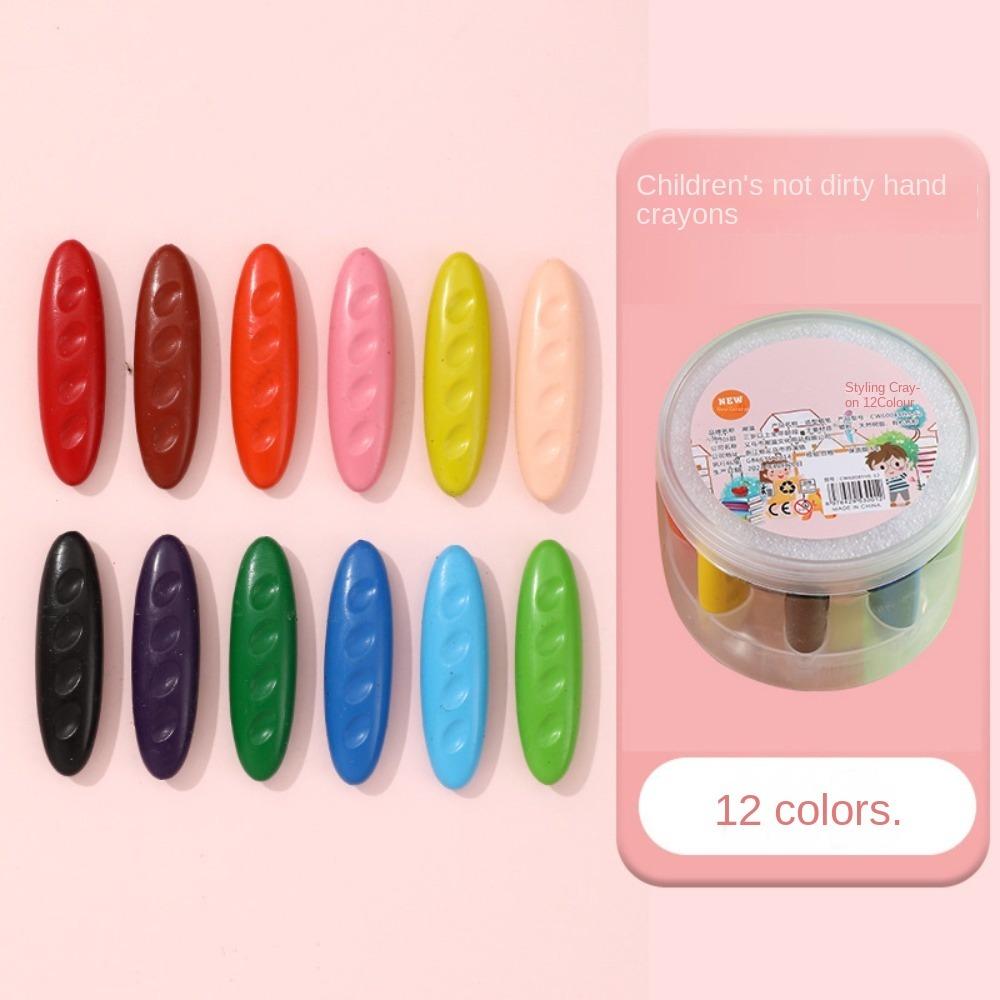 Creative Washable Peanut Crayons Erasable Do Not Dirty Hands Oil Painting Stick Safe Toddler Crayons Gifts
Creative Washable Peanut Crayons Erasable Do Not Dirty Hands Oil Painting Stick Safe Toddler Crayons Gifts