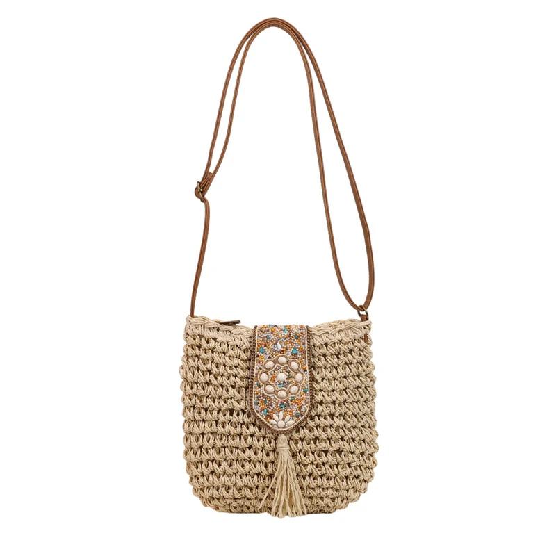 Natial Style Straw Woven Square Shoulder Bags 2026 Casual Tassel Beaded Grace Retro Stylish Design Crossbody Bags бежевый
Natial Style Straw Woven Square Shoulder Bags 2026 Casual Tassel Beaded Grace Retro Stylish Design Crossbody Bags бежевый