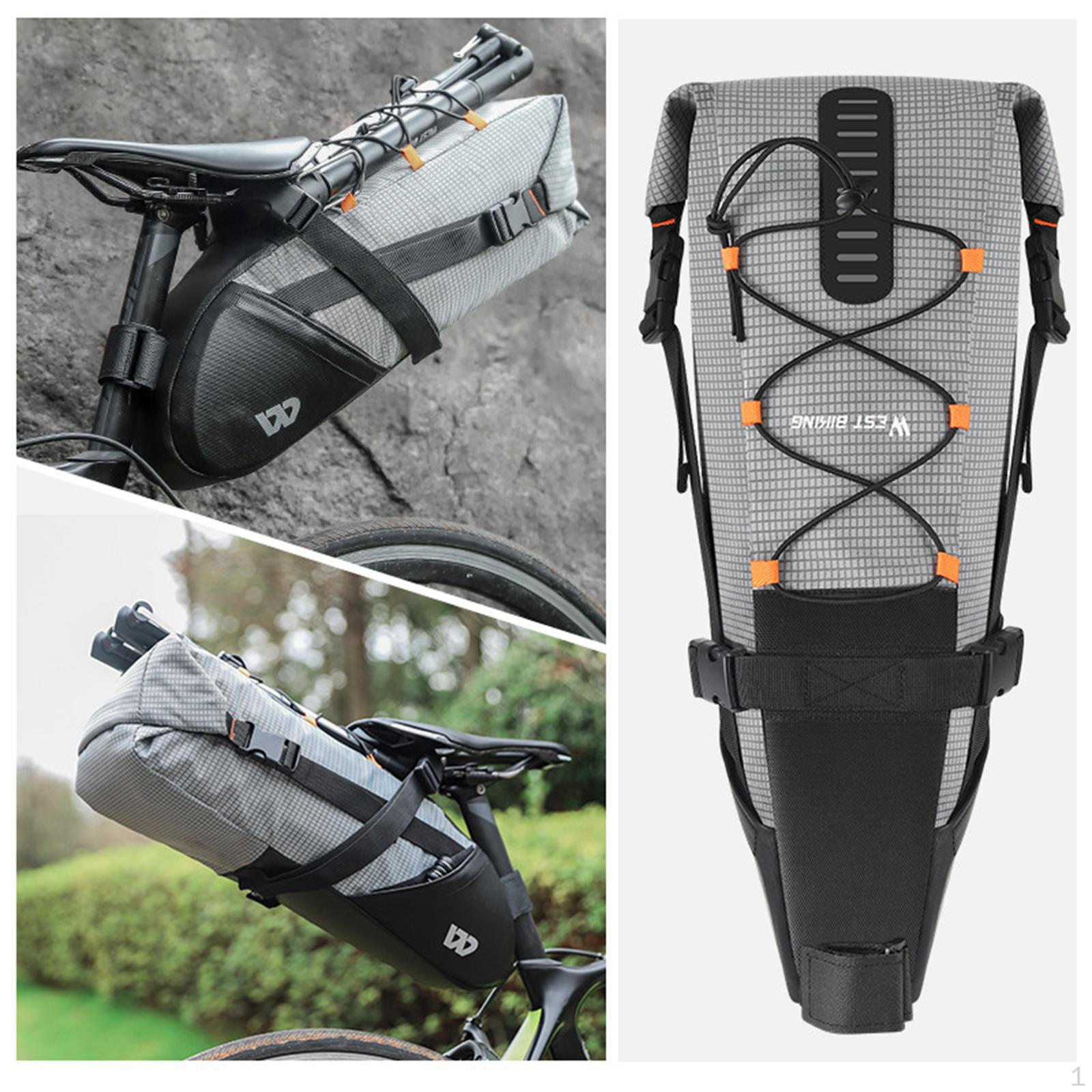Bike Saddle Bag Bicycle under Seat Pouch Cycling Wedge Pack
Bike Saddle Bag Bicycle under Seat Pouch Cycling Wedge Pack