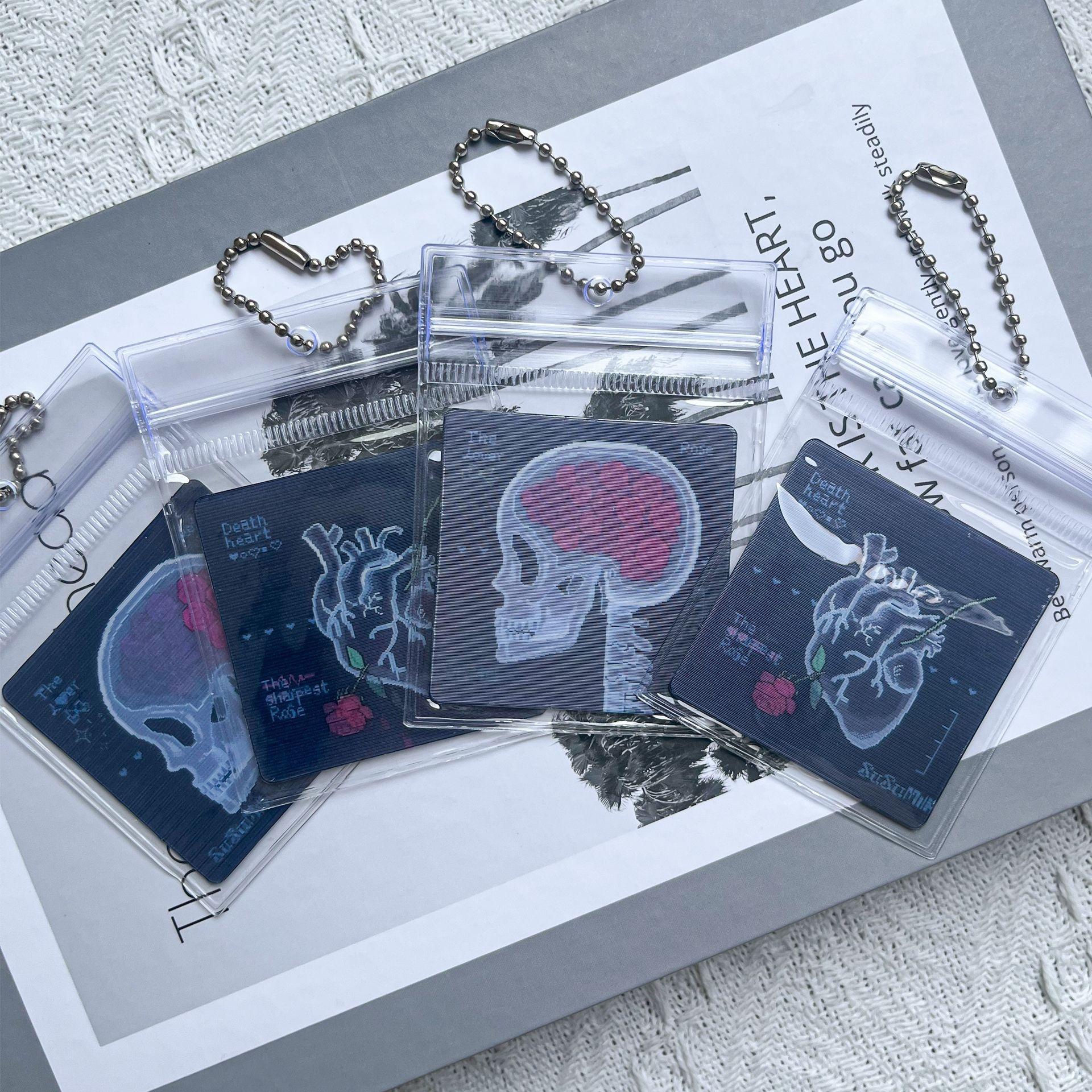 4 Pcs Rose Bud Skeleton Film Cards Novelty Pixel CT Simulation Variable Grating Retro Multivariant Card Couple Gift Pendant Gift
4 Pcs Rose Bud Skeleton Film Cards Novelty Pixel CT Simulation Variable Grating Retro Multivariant Card Couple Gift Pendant Gift