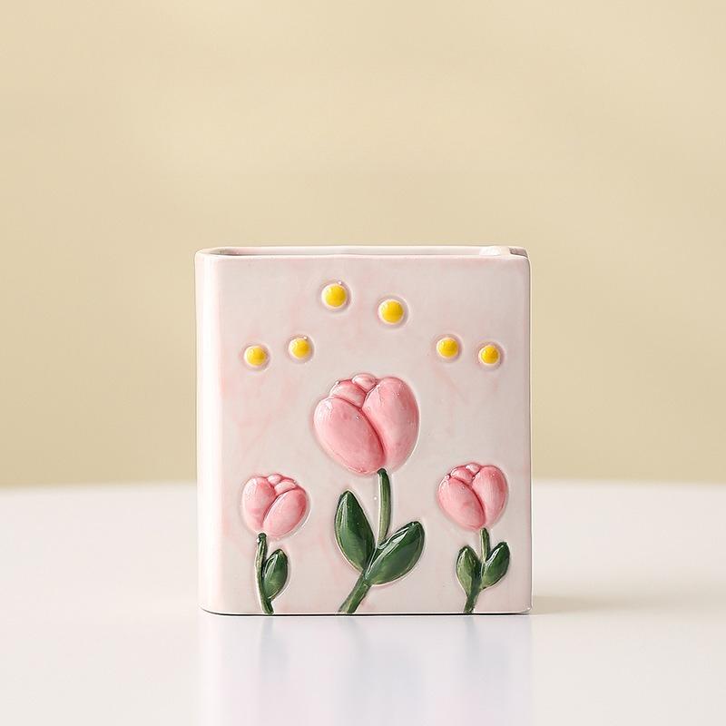 Flower Pen Holder, Makeup Brush Bucket, Healing System, Desktop Storage Ornament, Office Decoration, Birthday Gift for Girls
Flower Pen Holder, Makeup Brush Bucket, Healing System, Desktop Storage Ornament, Office Decoration, Birthday Gift for Girls
