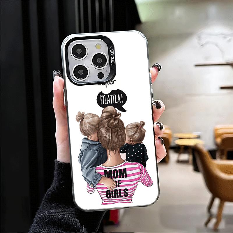 Baby Mom Girls Shockproof Phone Case for iPhone 17 Air 16 16E 15 Pro Max 14 Plus 13 Mini 12 Back Cover Anti Fall Fundas iPhone 16 Plus
Baby Mom Girls Shockproof Phone Case for iPhone 17 Air 16 16E 15 Pro Max 14 Plus 13 Mini 12 Back Cover Anti Fall Fundas iPhone 16 Plus