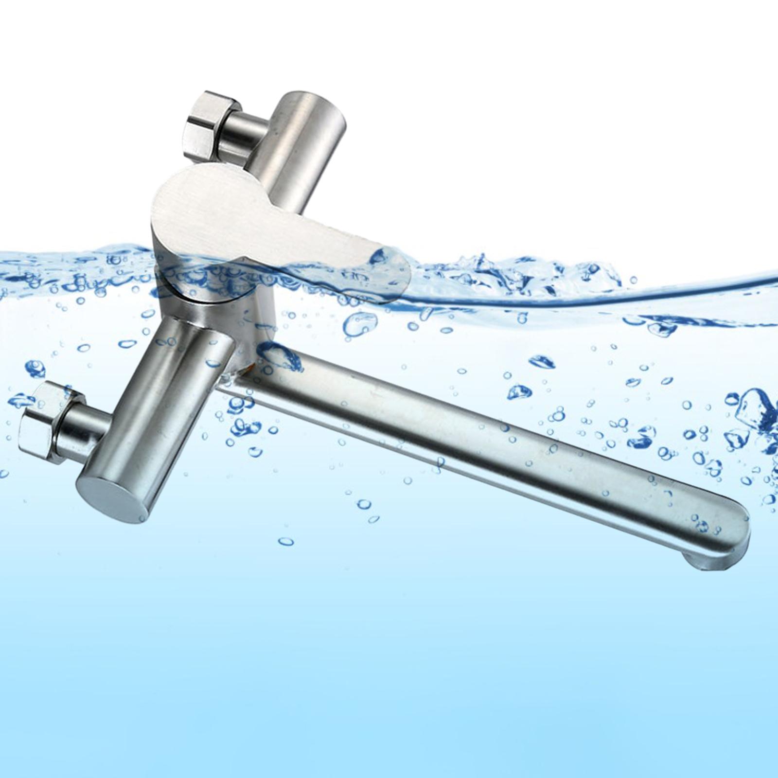 Wall Mounted Kitchen Tap Single Lever Sink Water Faucet Rotatable Long Spout Kitchen Mixer Tap for Home Kitchen Use
Wall Mounted Kitchen Tap Single Lever Sink Water Faucet Rotatable Long Spout Kitchen Mixer Tap for Home Kitchen Use
