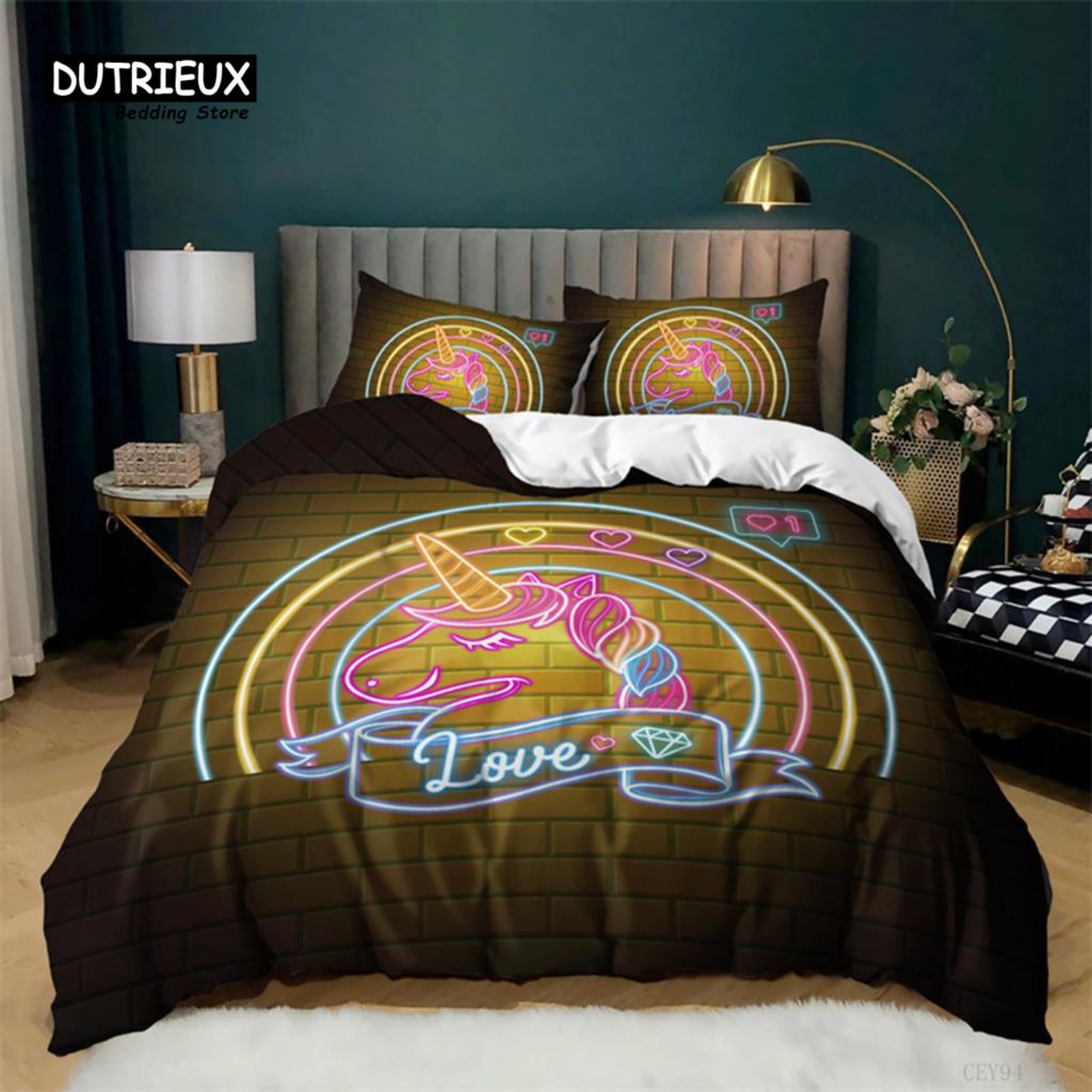 Красочный пододеяльник с единорогом, принт животных, односпальный, кинг-сайз, квин-сайз, постельный комплект, микрофибра, пододеяльник на молнии, домашний текстиль EU single(135x200cm)
Красочный пододеяльник с единорогом, принт животных, односпальный, кинг-сайз, квин-сайз, постельный комплект, микрофибра, пододеяльник на молнии, домашний текстиль EU single(135x200cm)