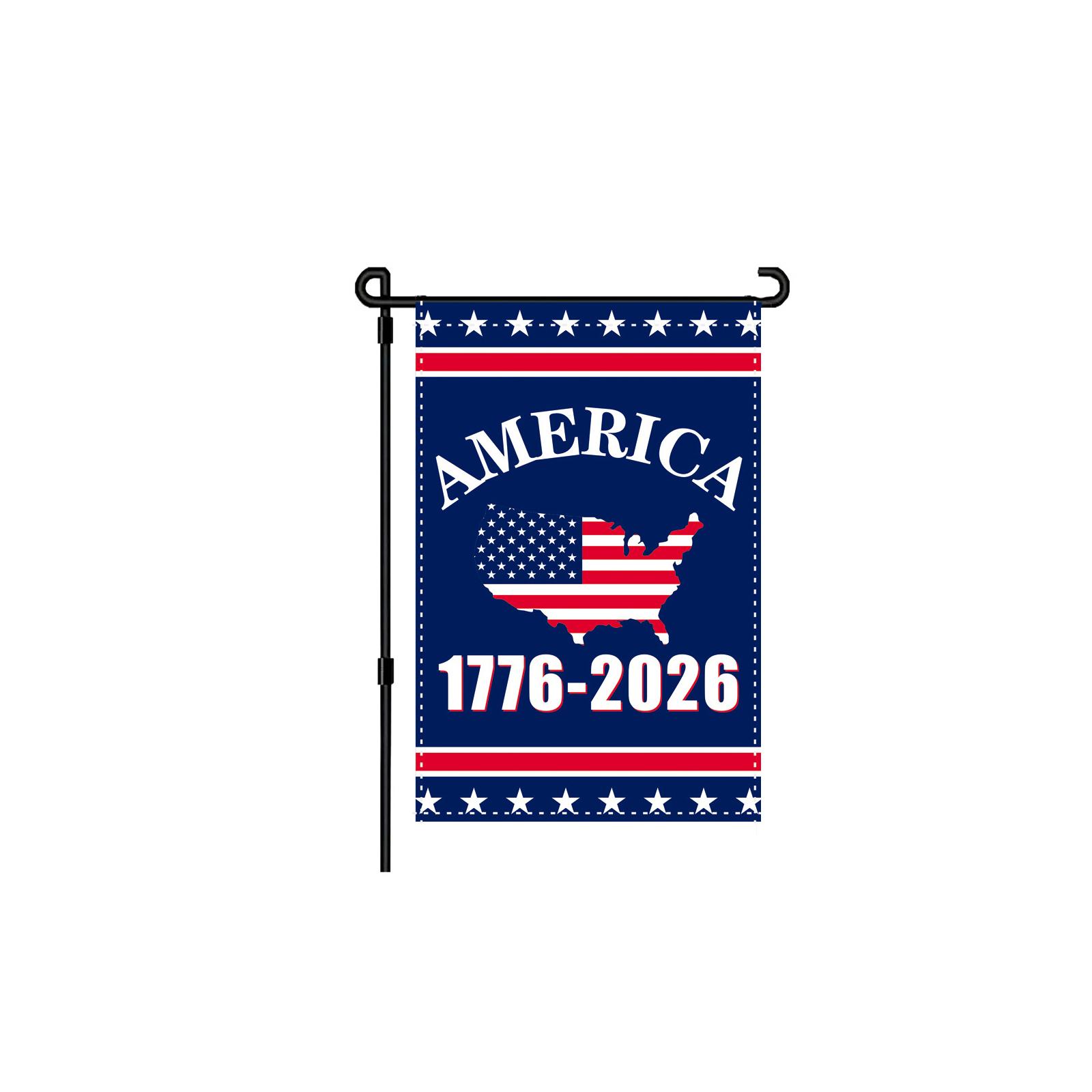 Decorative Garden Flag For The 250th Anniversary Of The United States One Size
Decorative Garden Flag For The 250th Anniversary Of The United States One Size