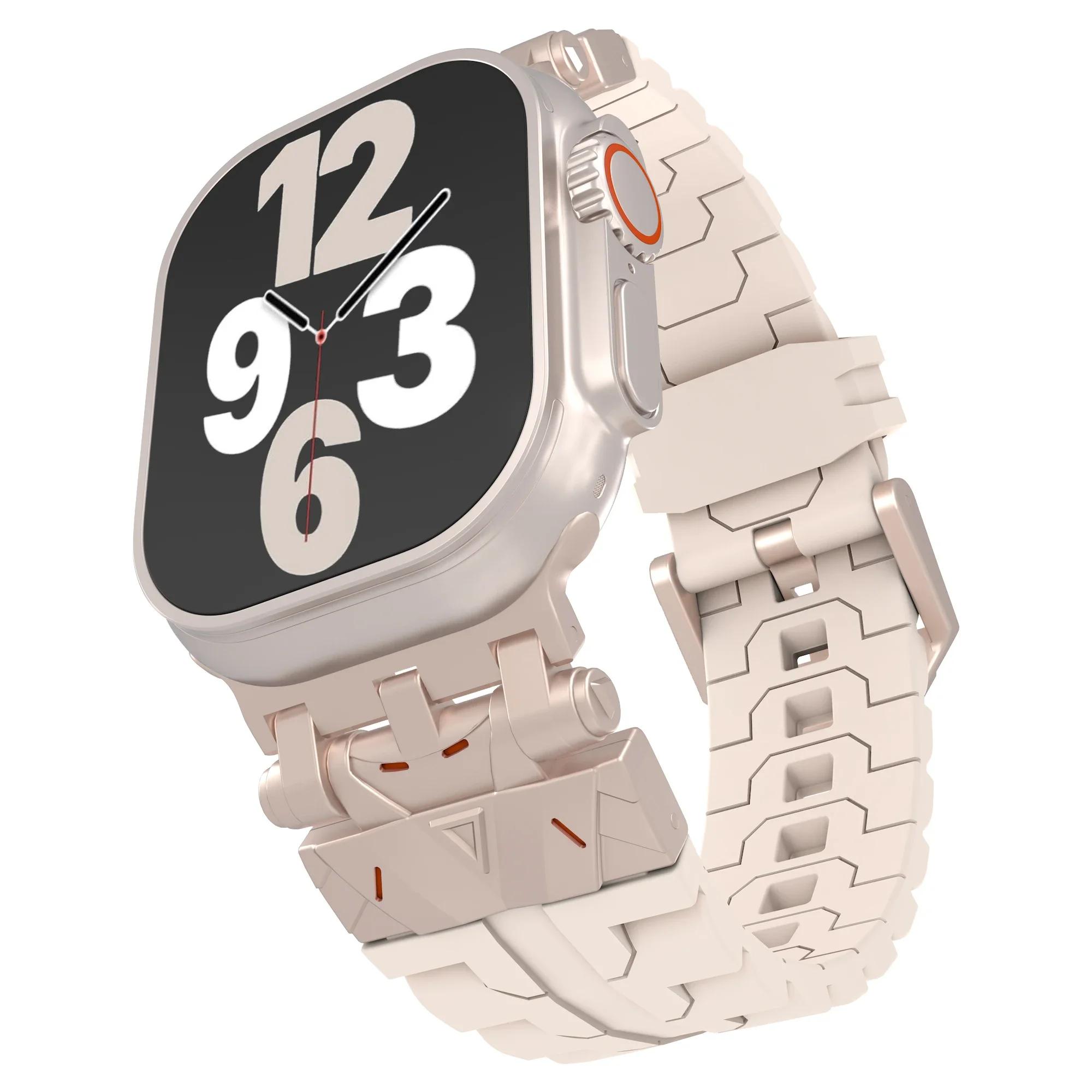 Silicone Sports Band For Apple Watch Ultra 2 Series 10 9 8 7 se 6 5 se Stainless Steel Strap for iwatch ultra 49mm 46mm 44 45mm 49mm(for Ultra 2 1 )
Silicone Sports Band For Apple Watch Ultra 2 Series 10 9 8 7 se 6 5 se Stainless Steel Strap for iwatch ultra 49mm 46mm 44 45mm 49mm(for Ultra 2 1 )