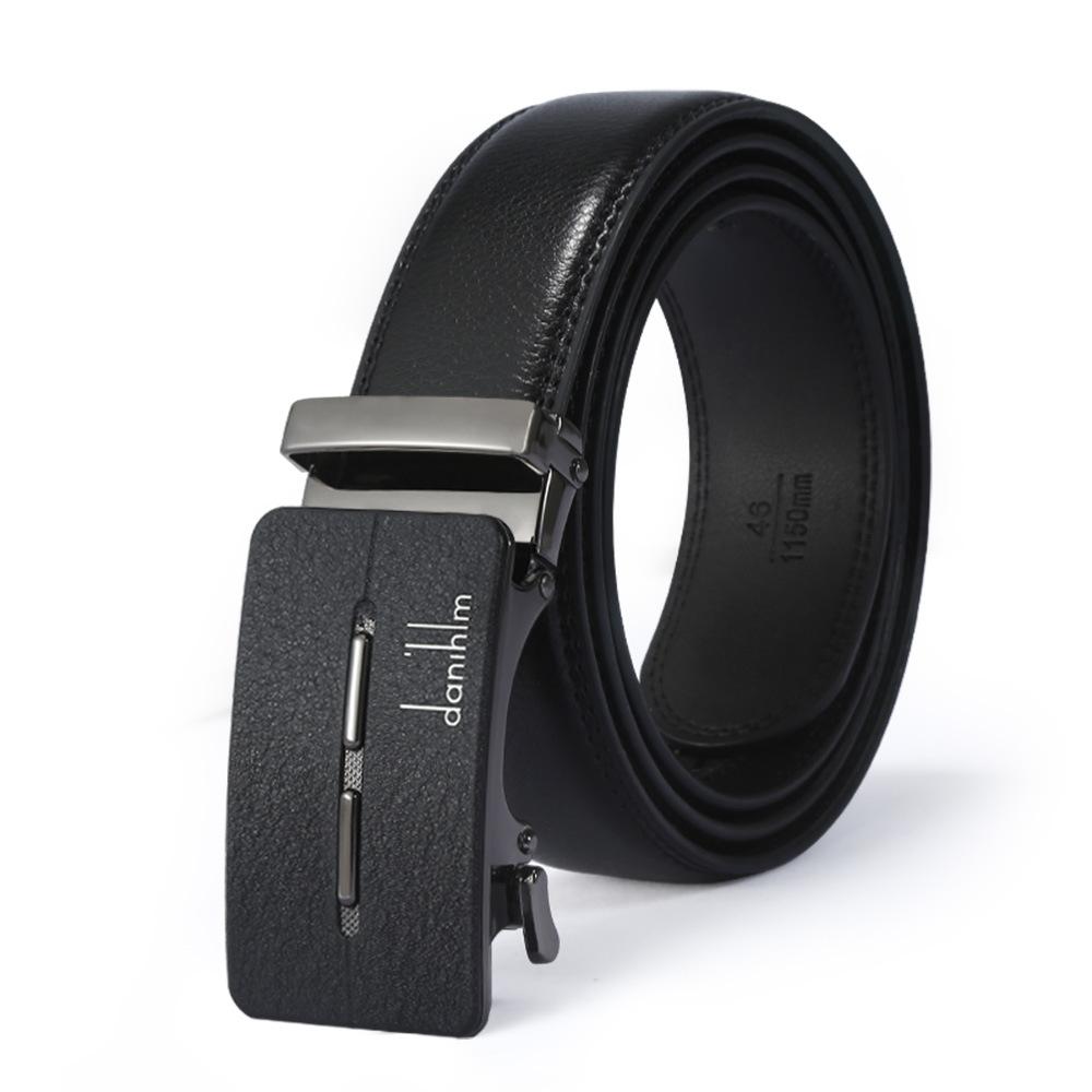 Легкий деловой двухслойный ремень из коровьей кожи для мужчин с автоматической пряжкой
Легкий деловой двухслойный ремень из коровьей кожи для мужчин с автоматической пряжкой