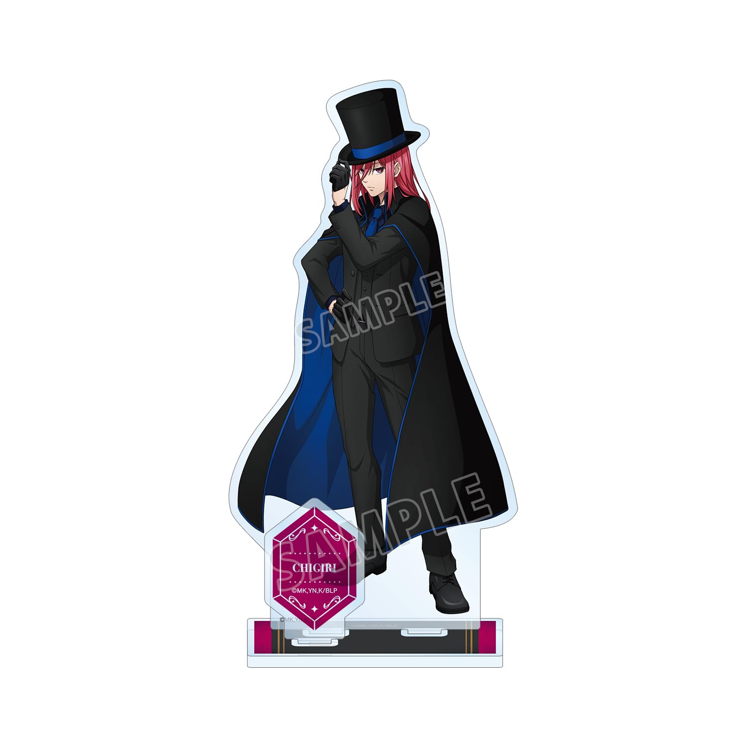 TV anime Original illustration Chigiri Hyouma Phantom Thieves BIG acrylic stand with parts Blue Rock ver.
TV anime Original illustration Chigiri Hyouma Phantom Thieves BIG acrylic stand with parts Blue Rock ver.